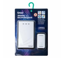 Беспроводной звонок Uniel UDB-017W-R1T1-38S-150M-WH/BL UL-00011373