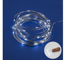 Гирлянда Uniel ULD-S0200-020/SСR/3LR WHITE IP20 WINESTOPPER UL-00010902