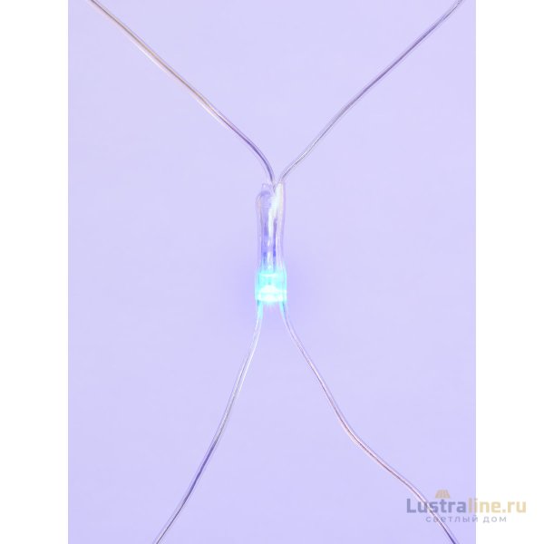 Светодиодная сетка (07938) Uniel 220V синий ULD-N2520-240/DTA BLUE IP20