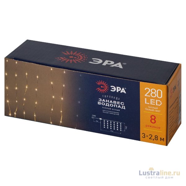 Светодиодная гирлянда Эра ENIN-300WL Б0060418