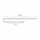 Гирлянда Роса Uniel ULD-S3000-300/DGA WARM WHITE IP20 DEW UL-00012083