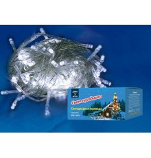 Светодиодная гирлянда (UL-00005259) Uniel 220V белый ULD-S0500-050/DTA White IP20