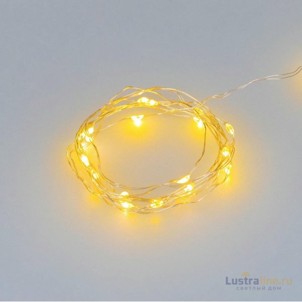 Светодиодная гирлянда Ardecoled ARD-DEW-HOME-2000-CLEAR-20LED-STD Yellow 048703