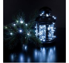 Гирлянда нить Eurosvet 400-008 белый 10м IP20