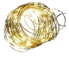 Светодиодная гирлянда (UL-00005265) Uniel Роса теплый белый ULD-S0500-050/SCB/2AA Warm White IP20 Dew