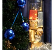 Светодиодная гирлянда Feron Линейная AA желтый без мерцания CL570 41634