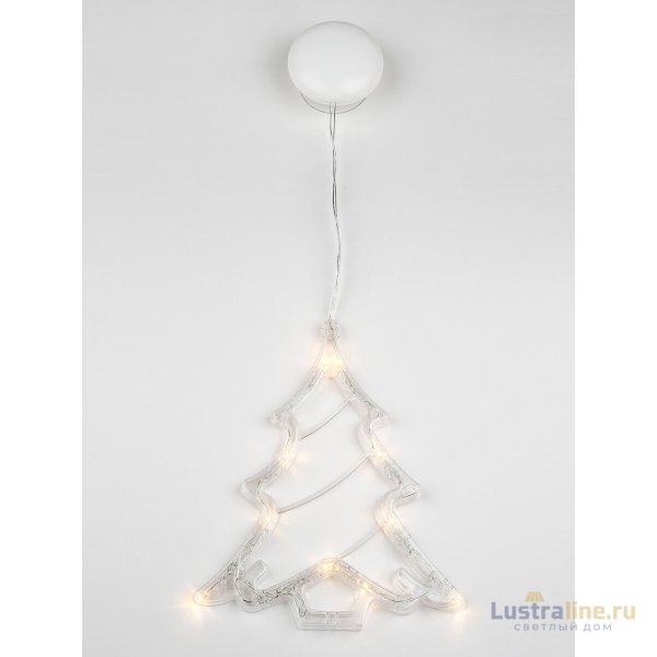 Подвесной светодиодный светильник «Ёлочка» Uniel (UL-00007254) ULD-H1620-010/STA/3AAA Warm White IP20 Xmas Tree