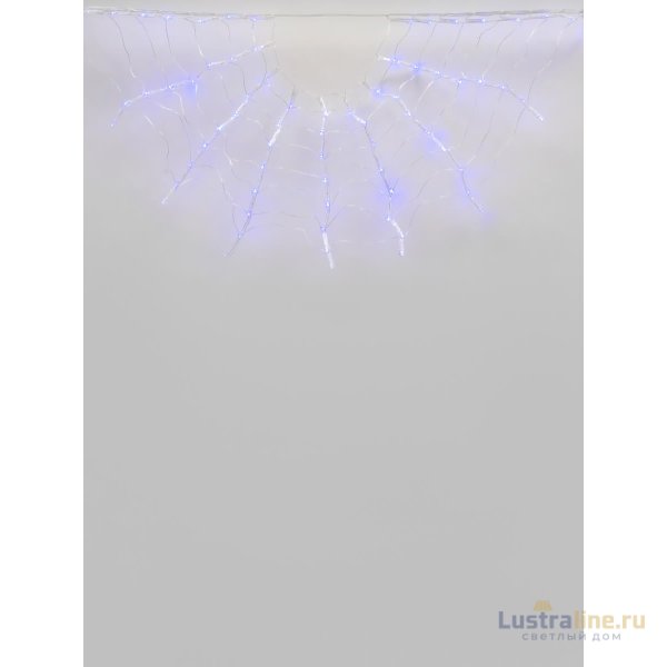 Светодиодная гирлянда (UL-00001409) Uniel занавес Радуга-1 220V синий ULD-E3104-288/DTK BLUE IP20 RAINBOW-1