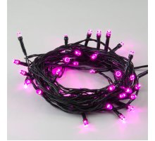 Светодиодная гирлянда Uniel 220V розовый ULD-S1000-100/DGA Pink IP20 UL-00008406