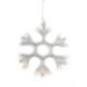 Подвесной светодиодный светильник «Снежинка» Uniel (UL-00007251) ULD-H1819-012/STA/3AAA Warm White IP20 Snowflake