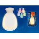 Фигурка светодиодная от аккумулятора «Ваза» 17x12см (UL-00004545) Uniel ULD-R200 LED/100Lm/3000K/RGB White