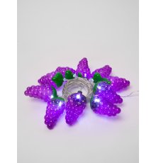 Светодиодная гирлянда Uniel Виноград (UL-00003392) белый ULD-S0400-010/STB/2AA White IP20 Grapes