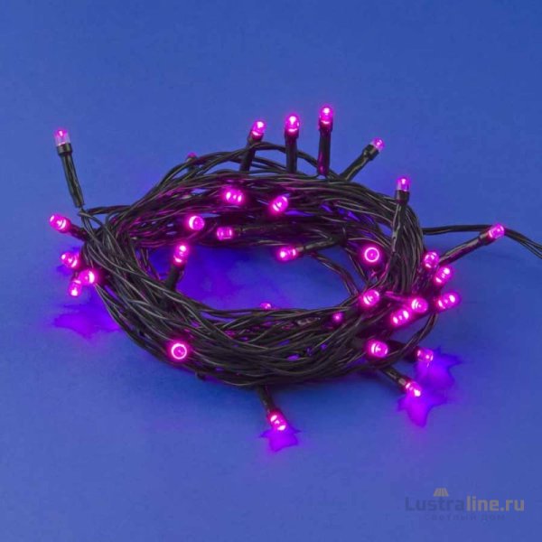 Светодиодная гирлянда Uniel (UL-00007306) розовый ULD-S0500-050/DGA Pink IP20 Светодиодная гирлянда Uniel (UL-00007306) розовый ULD-S0500-050/DGA Pink IP20