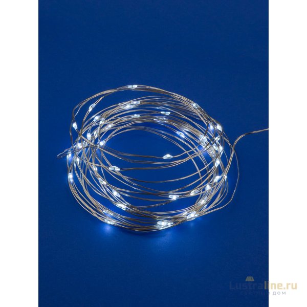Светодиодная гирлянда Uniel Роса (UL-00007184) белый ULD-S0500-050/SCB/2AA White IP20 Dew