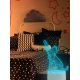 Фигурка светодиодная «Кошка» Uniel (UL-00007419) ULI-M501 RGB/3AAA Catty/White