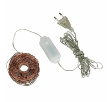 Гирлянда Роса Uniel ULD-S2000-200/DTA AMBER IP20 DEW UL-00012077