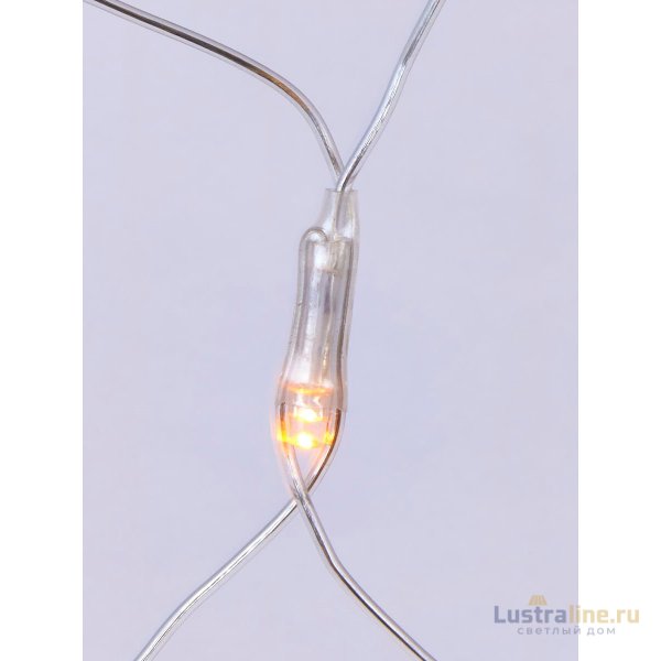 Светодиодная гирлянда (07939) Uniel сетка 220V желтый ULD-N2520-240/DTA YELLOW IP20