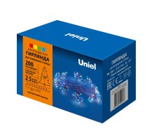 Гирлянда Uniel ULD-S0250-200/STA MULTI IP44 STARBURST