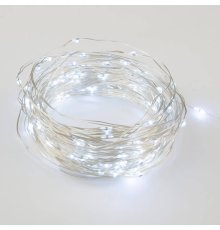 Светодиодная гирлянда Uniel Роса (UL-00007186) белый ULD-S1000-100/SCB/3AA White IP20 Dew