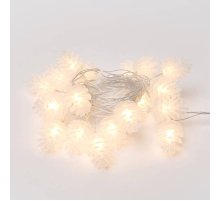 Светодиодная гирлянда (09582) Uniel шишки 220V белый ULD-S0280-020/DTA Warm White IP20 PINE CONES