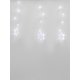 Светодиодная гирлянда (11129) Uniel занавес 220V белый ULD-E2706-100/DTA White IP20 SNOWFALL