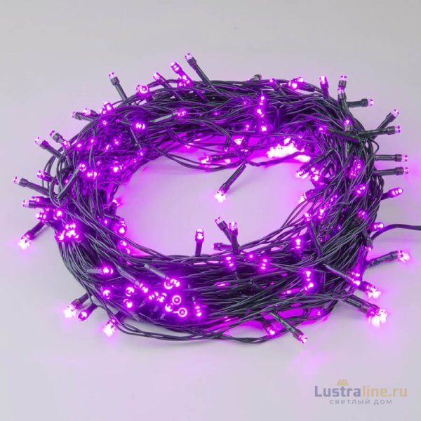 Светодиодная гирлянда Uniel (UL-00007310) розовый ULD-S2000-200/DGA Pink IP20 Светодиодная гирлянда Uniel (UL-00007310) розовый ULD-S2000-200/DGA Pink IP20