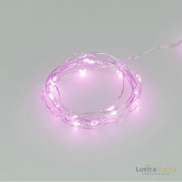 Светодиодная гирлянда Ardecoled ARD-DEW-HOME-2000-CLEAR-20LED-STD Purple 048697