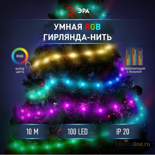 Светодиодная гирлянда Эра ERASG -01 Б0060432