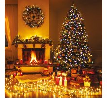 Светодиодная нить Eurosvet 400-002 мульти 10м IP20