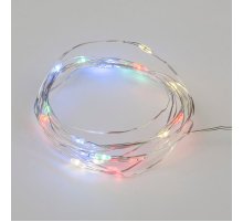 Светодиодная гирлянда Uniel Роса (UL-00007205) разноцветный ULD-S0200-020/SСB/2AA Multi IP20 Dew