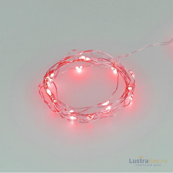 Светодиодная гирлянда Ardecoled ARD-DEW-HOME-2000-CLEAR-20LED-STD Red 048696