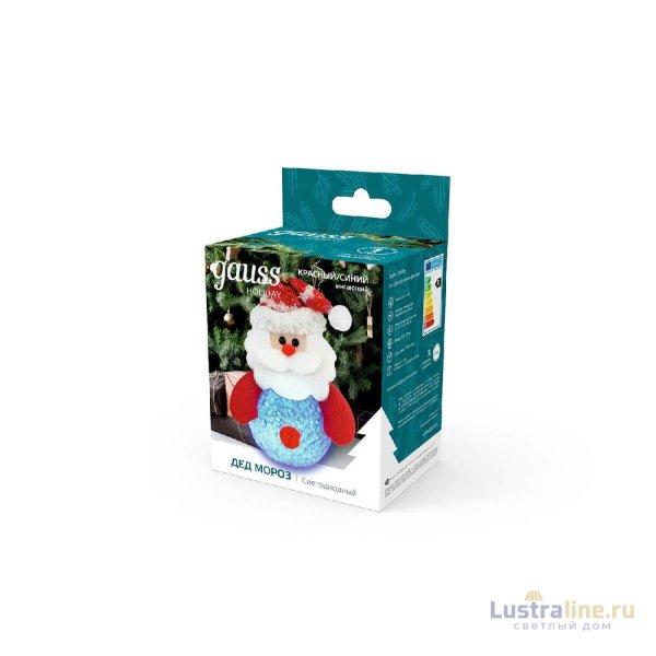 Фигурка светодиодная Дед Мороз Gauss Holiday HL001 Фигурка светодиодная Дед Мороз Gauss Holiday HL001