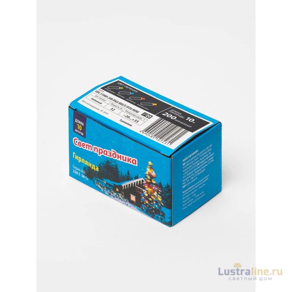 Светодиодная гирлянда Uniel (UL-00003945) разноцветный UDL-S1000-200/DGA Multi IP20 Mini