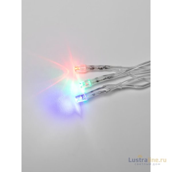 Светодиодная гирлянда (UL-00002270) Uniel бахрома 230V разноцветный ULD-B3010-200/DTA Multi IP20