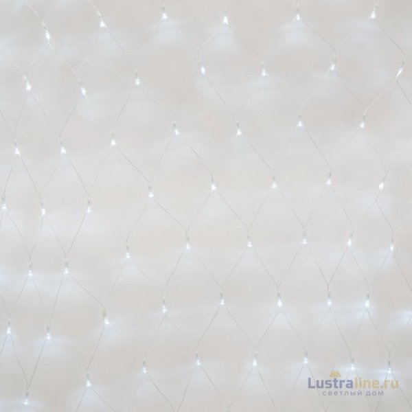 Светодиодная гирлянда Uniel сетка (UL-00007220) белый ULD-N1515-96/STK White IP44