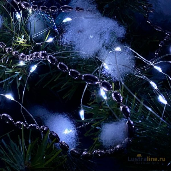 Гирлянда Uniel ULD-S0200-020/SСB/2AA WHITE IP20 DEW UL-00010896 Гирлянда Uniel ULD-S0200-020/SСB/2AA WHITE IP20 DEW UL-00010896