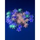 Светодиодная гирлянда (07936) Uniel Снежинки 220V разноцветный ULD-S0700-050/DTA MULTI IP20 SNOWFLAKES-3