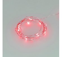 Светодиодная гирлянда Ardecoled ARD-DEW-HOME-2000-CLEAR-20LED-STD Red 048705