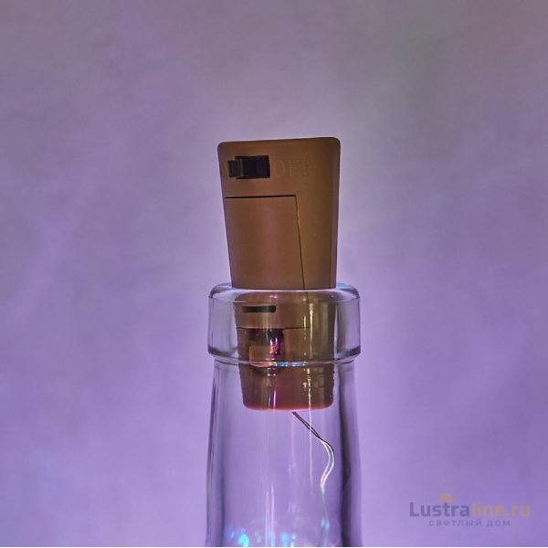 Гирлянда Uniel ULD-S0200-020/SСR/3LR MULTI IP20 WINESTOPPER UL-00010904