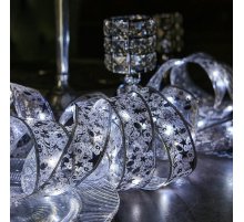 Гирлянда Uniel ULD-S1000-100/SCB/3AA WHITE IP20 RIBBON UL-00010901