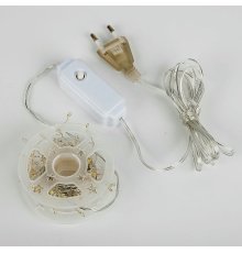 Гирлянда Роса Uniel ULD-S0500-125/DTA WHITE IP20 DEWDROP UL-00012121