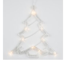 Подвесной светодиодный светильник «Ёлочка» Uniel (UL-00007254) ULD-H1620-010/STA/3AAA Warm White IP20 Xmas Tree