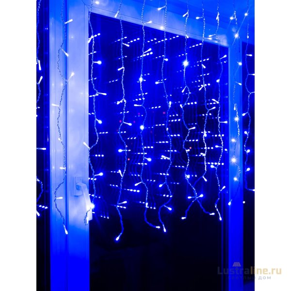 Светодиодная гирлянда Uniel бахрома (07950) синий ULD-B3010-200/DTA Blue IP20 Светодиодная гирлянда Uniel бахрома (07950) синий ULD-B3010-200/DTA Blue IP20