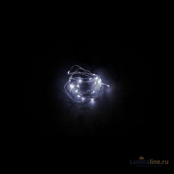 Светодиодная гирлянда Feron Линейная AA 5000K холодный белый без мерцания CL570 32365