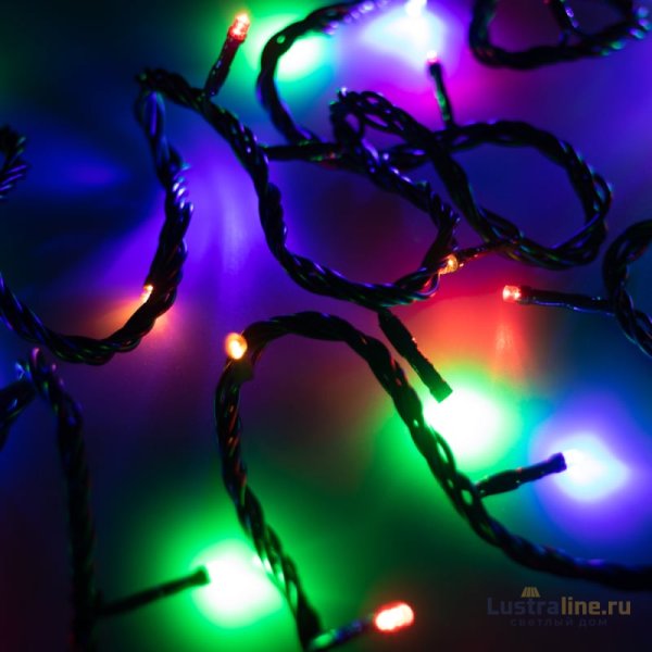 Светодиодная гирлянда Arlight ARD-String-Home-5000-Green-50LED-Live RGB 025778