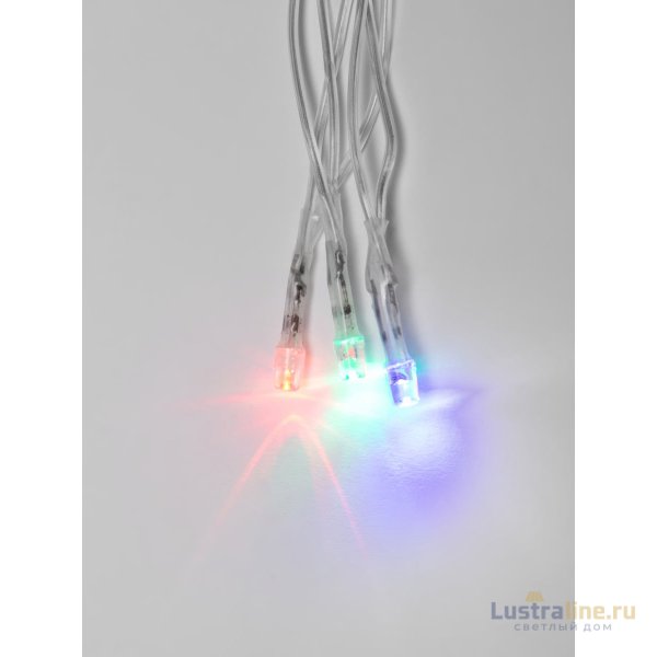 Светодиодная гирлянда (06731) Uniel сетка 220V разноцветный ULD-N4207-320/DTA MULTI IP20
