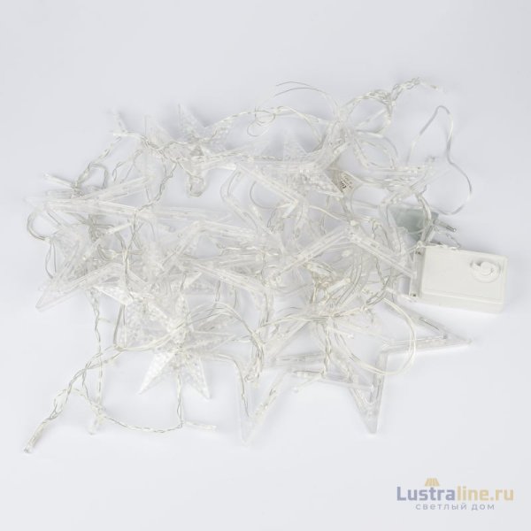 Гирлянда Uniel ULD-E3007-138/DTA WARM WHITE IP20 STARS-2
