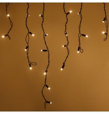 Гирлянда Ardecoled ARD-ICICLE-CLASSIC-5000x500-BLACK-160LED-STD Warm (230V, 10W, IP65) 042668