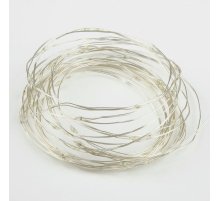 Гирлянда Uniel ULD-S0500-050/SCB/2AA ICE BLUE IP20 DEW UL-00010899