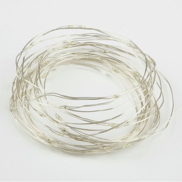 Гирлянда Uniel ULD-S0500-050/SCB/2AA ICE BLUE IP20 DEW UL-00010899